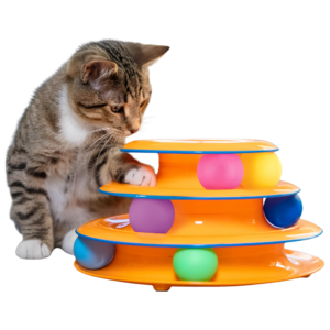 Catstages Tower of Tracks Toy